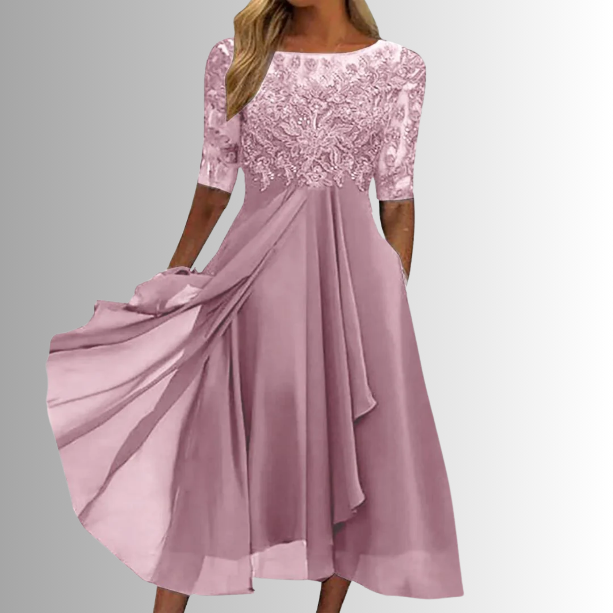 Nelly | Elegant Lace Dress
